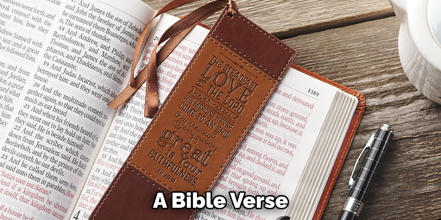 A Bible Verse