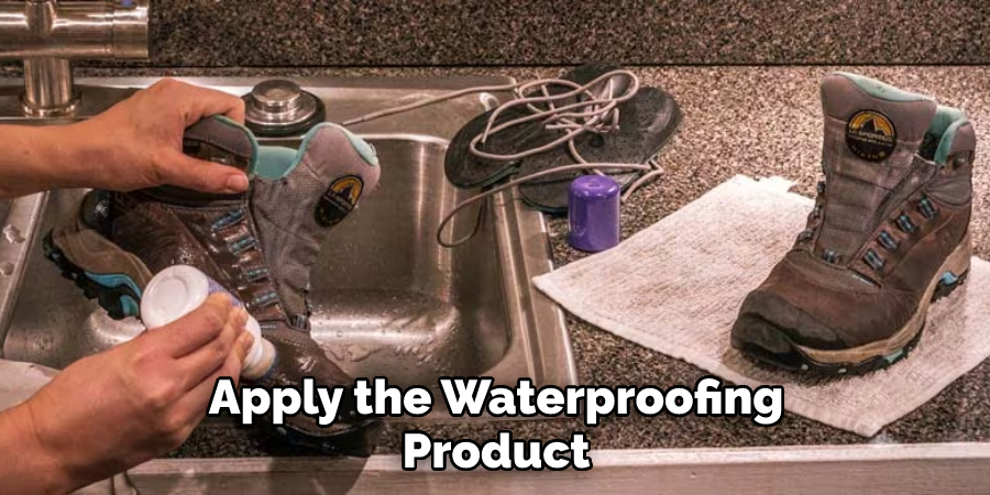 Apply the Waterproofing Product