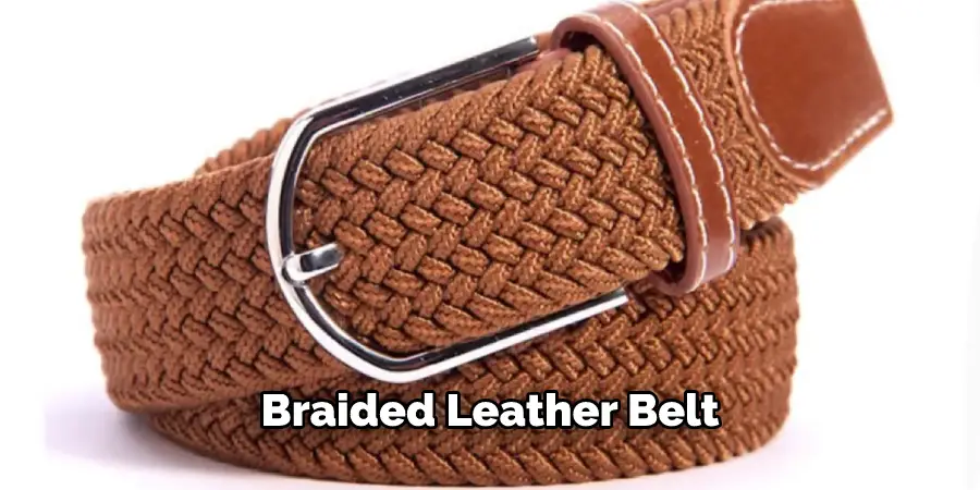 Braided Leather Belt