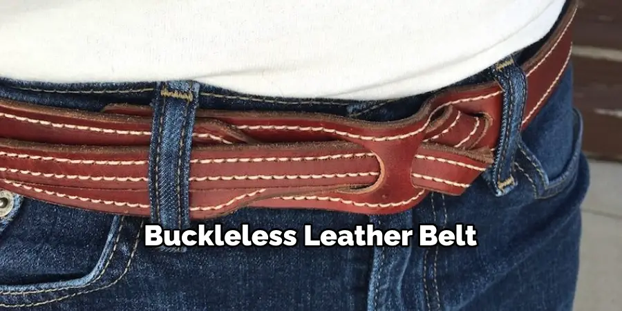 Buckleless Leather Belt