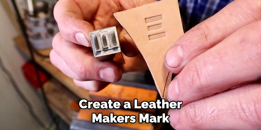 Create a Leather Maker's Mark