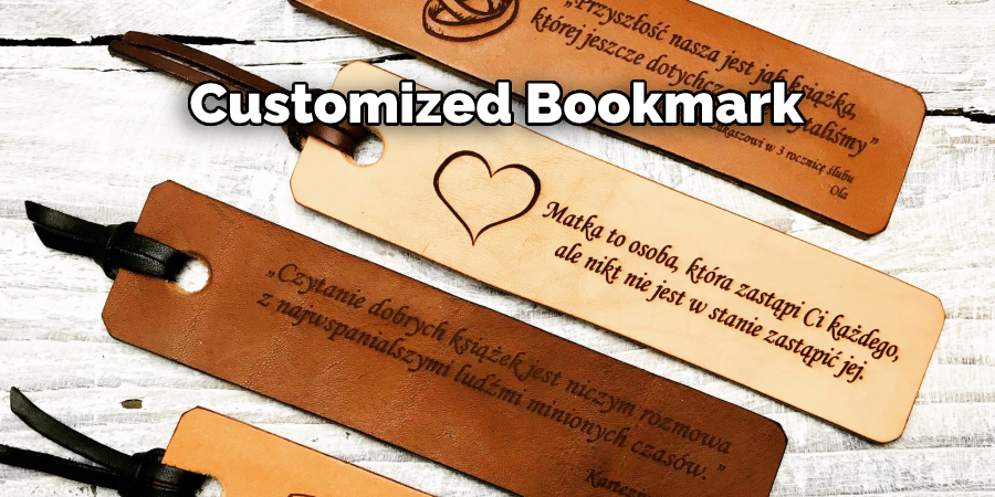 Customized Bookmark