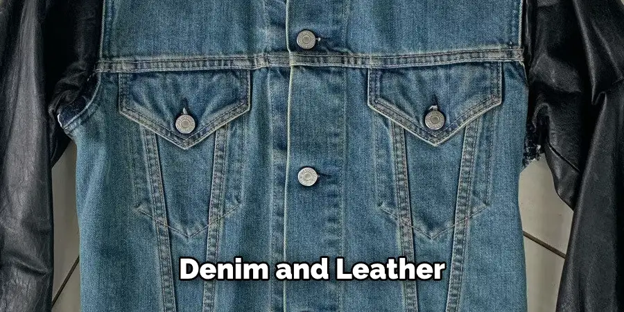 Denim and Leather