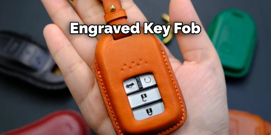 Engraved Key Fob