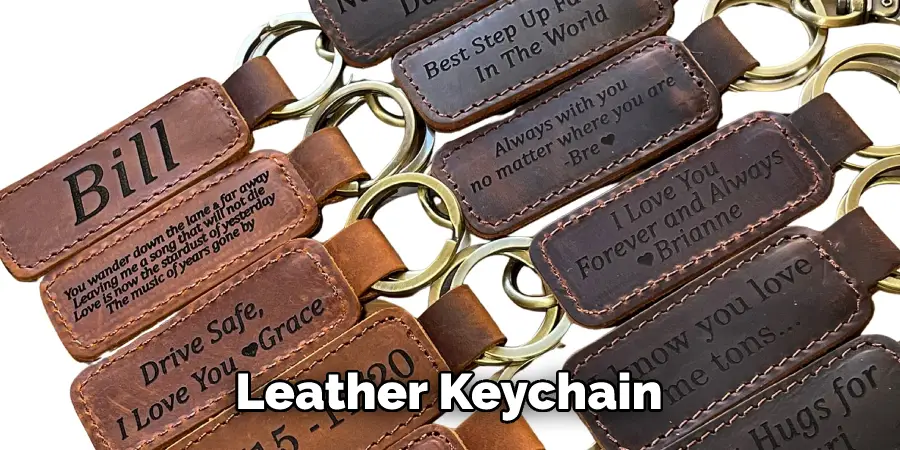 Leather Keychain