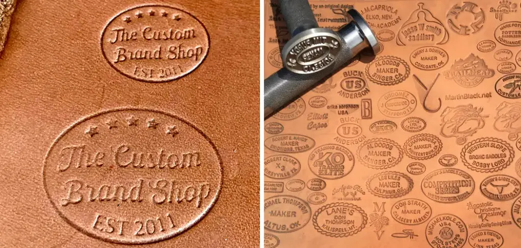 Leather Makers Mark Ideas