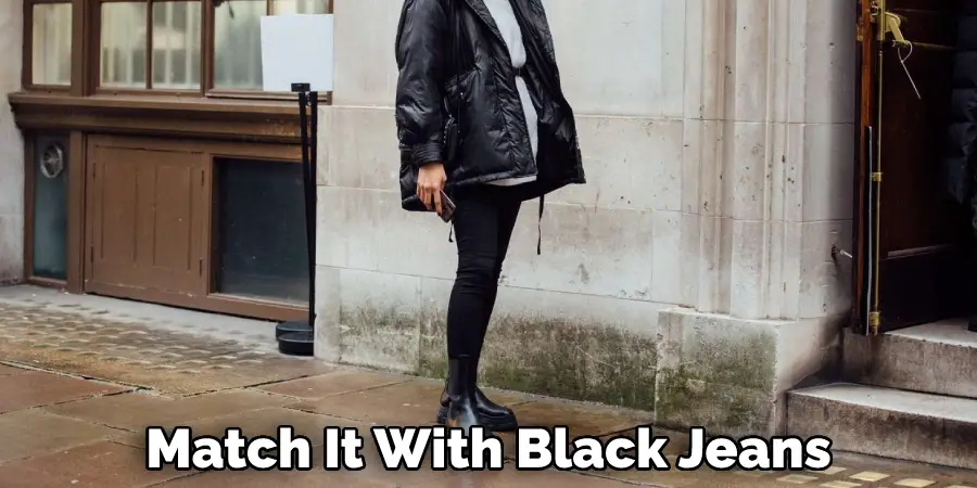 Match It With Black Jeans