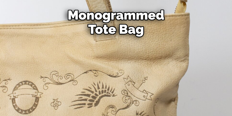 Monogrammed Tote Bag
