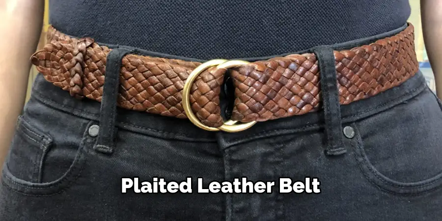 Plaited Leather Belt