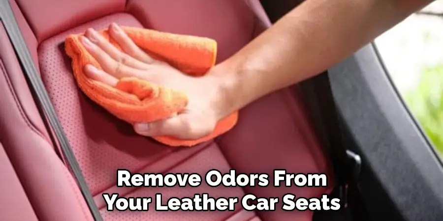 Remove Odors From Your Leather Car Seats