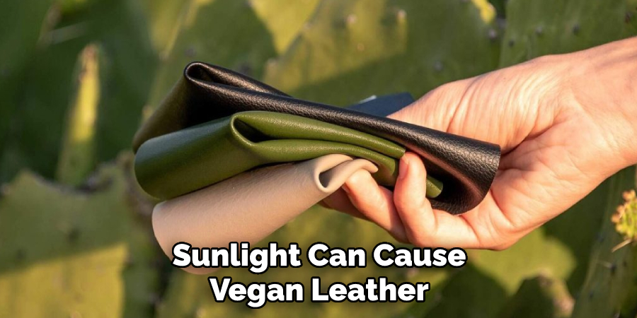 Sunlight Can Cause Vegan Leather