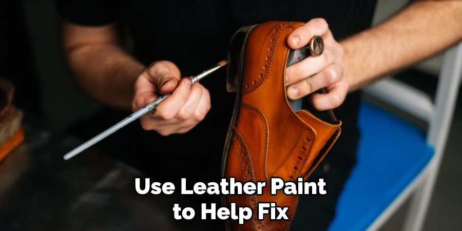 Use Leather Paint to Help Fix