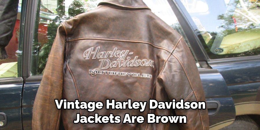 Vintage Harley Davidson Jackets Are Brown
