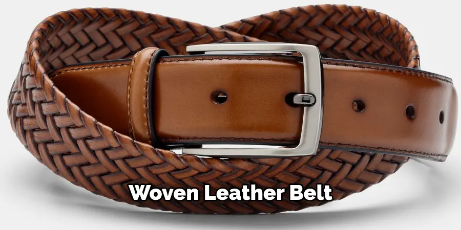 Woven Leather Belt