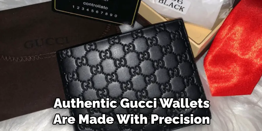 Authentic Gucci Wallets Are Made With Precision