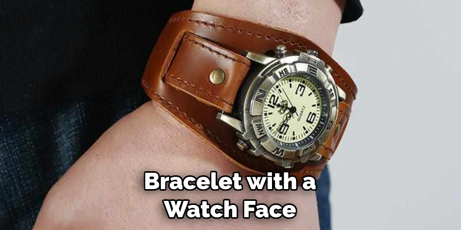 Bracelet with a Watch Face