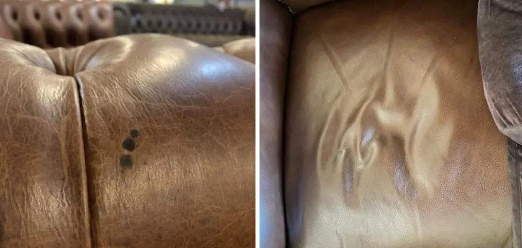 How to Fix Puddling on Leather Sofa