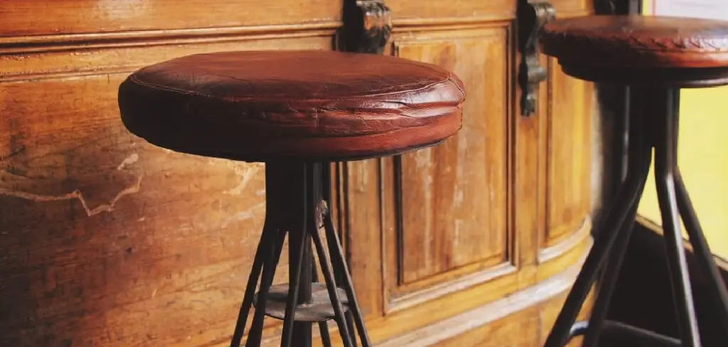 How to Repair Leather Bar Stools
