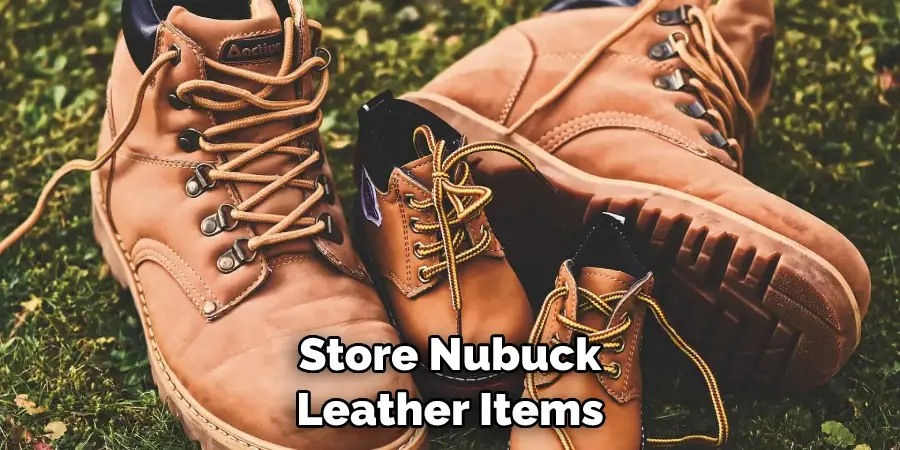 Store Nubuck Leather Items
