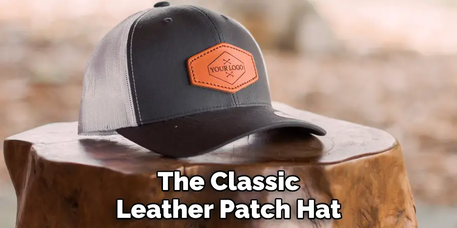 The Classic Leather Patch Hat