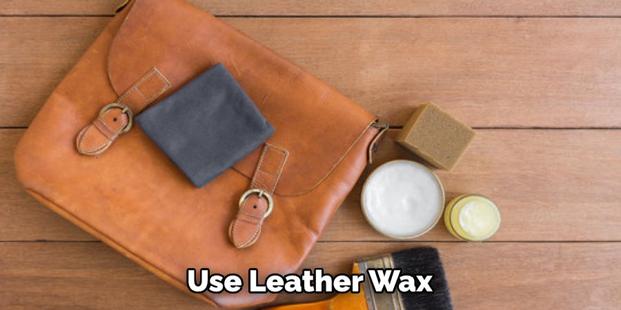 Use Leather Wax