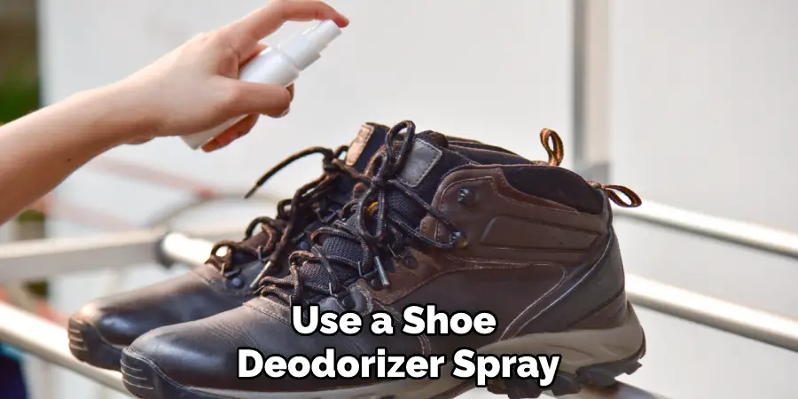 Use a Shoe Deodorizer Spray