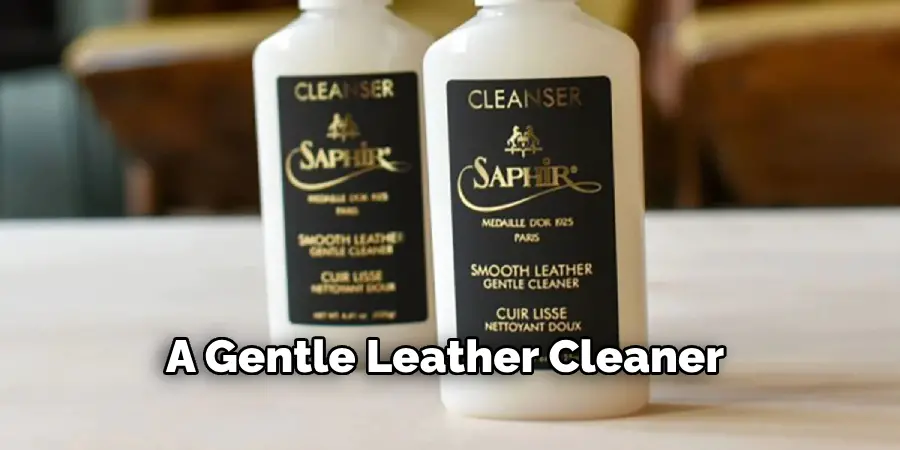 A Gentle Leather Cleaner