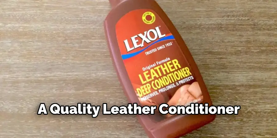 A Quality Leather Conditioner