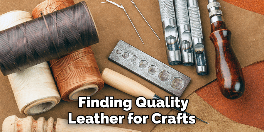 Finding Quality Leather for Crafts