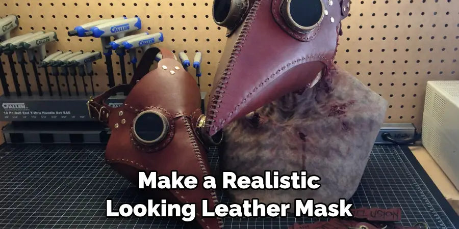 Make a Realistic-looking Leather Mask