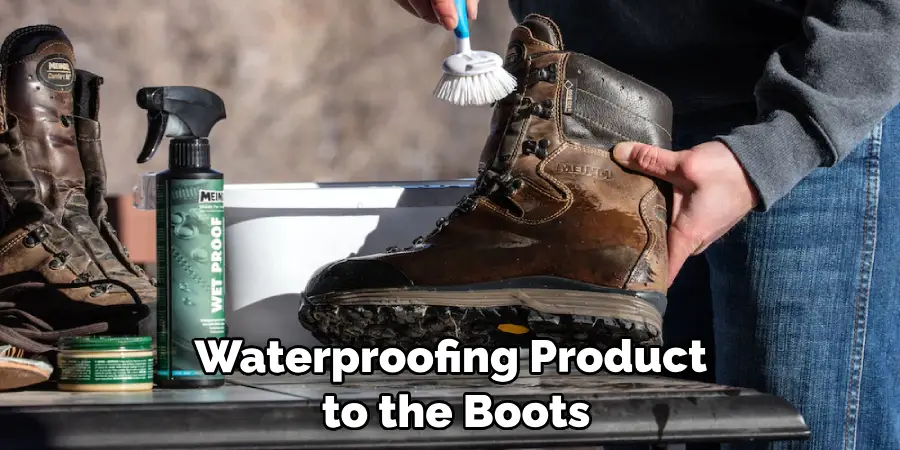 Waterproofing Product to the Boots