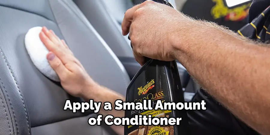 Apply a Small Amount of Conditioner