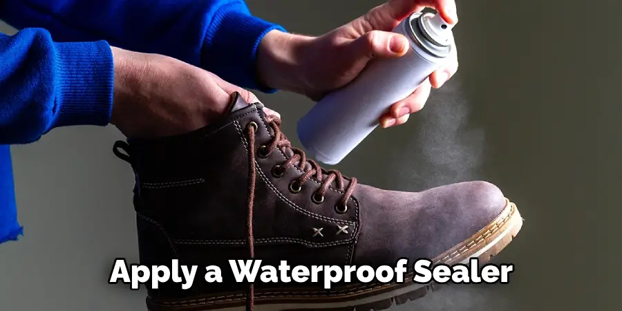 Apply a Waterproof Sealer 