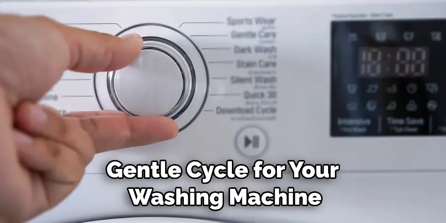 Gentle Cycle for Your Washing Machine