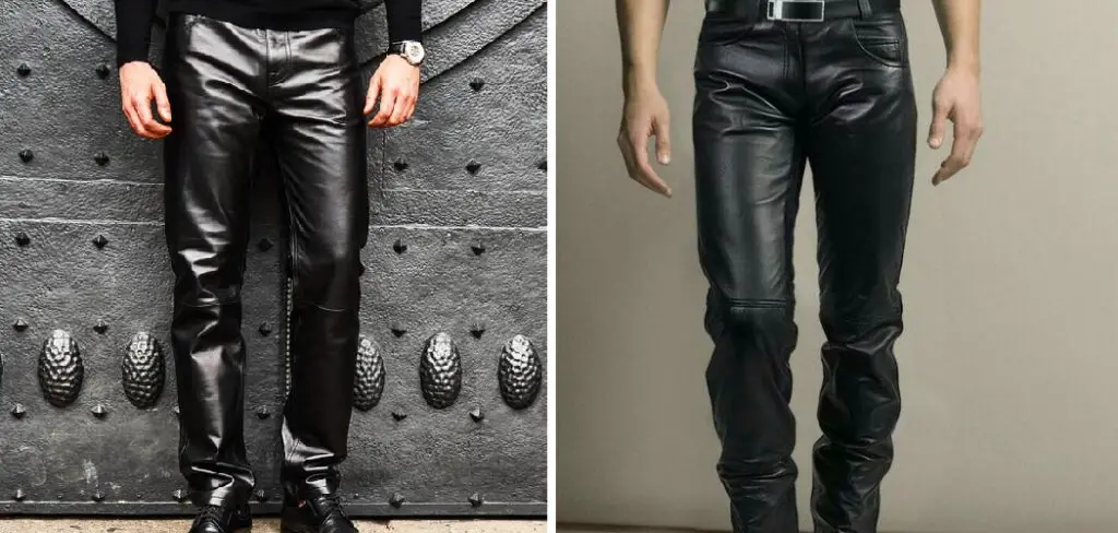 How to Dry Faux Leather Pants