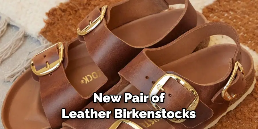 New Pair of Leather Birkenstocks 