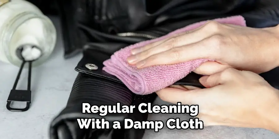 Regular Cleaning With a Damp Cloth