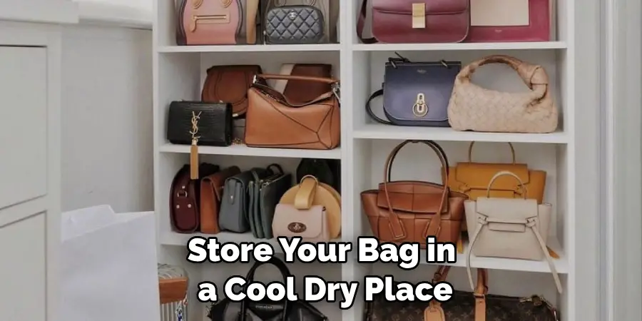 Store Your Bag in a Cool Dry Place