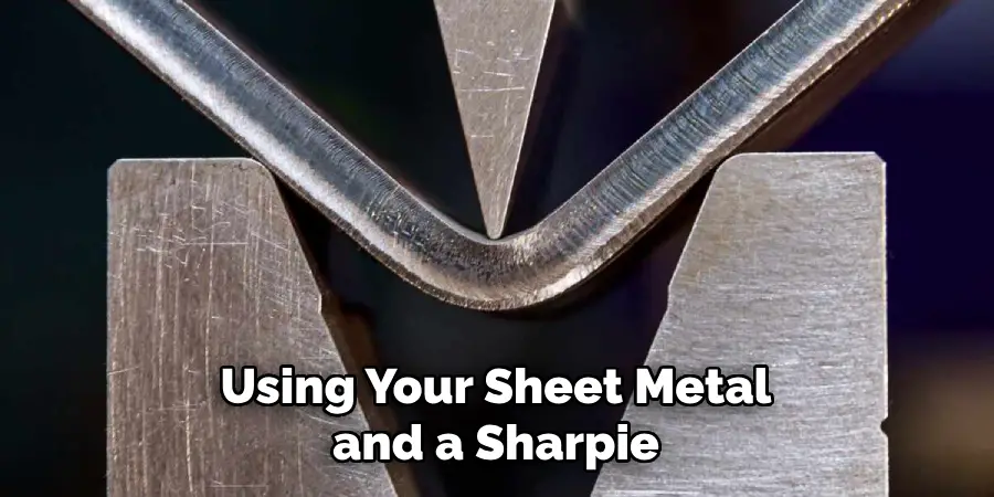 Using Your Sheet Metal and a Sharpie