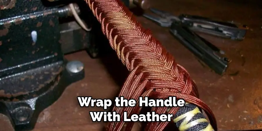 Wrap the Handle With Leather