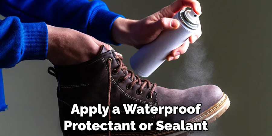 Apply a Waterproof Protectant or Sealant