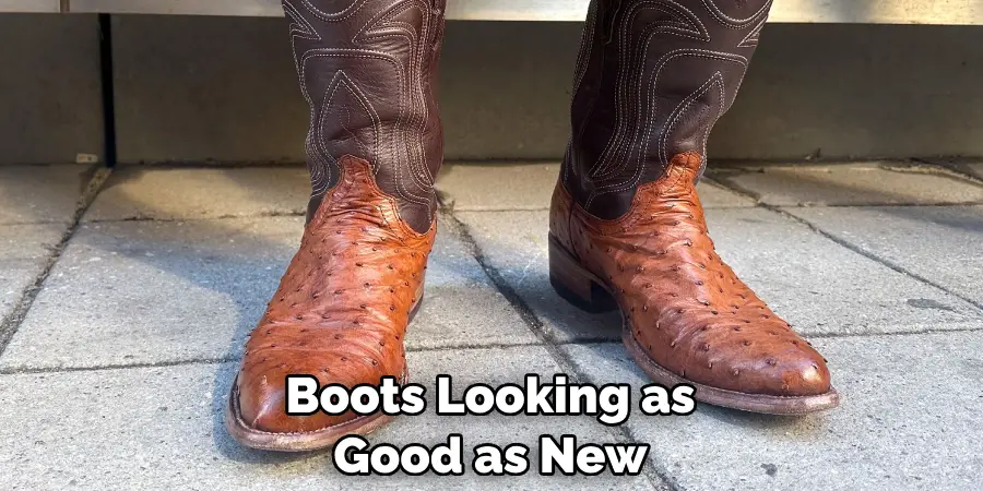 Boots Looking as Good as New
