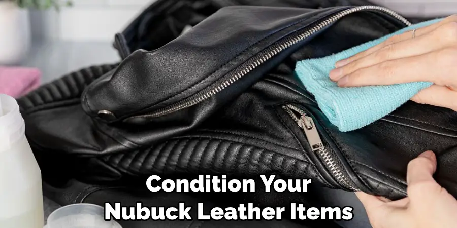 Condition Your Nubuck Leather Items