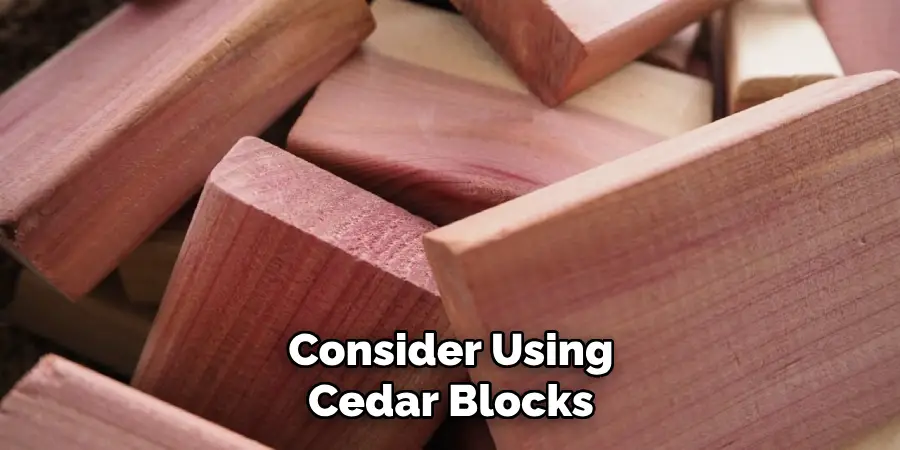 Consider Using Cedar Blocks