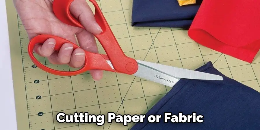 Cutting Paper or Fabric