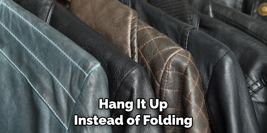 Hang It Up Instead of Folding