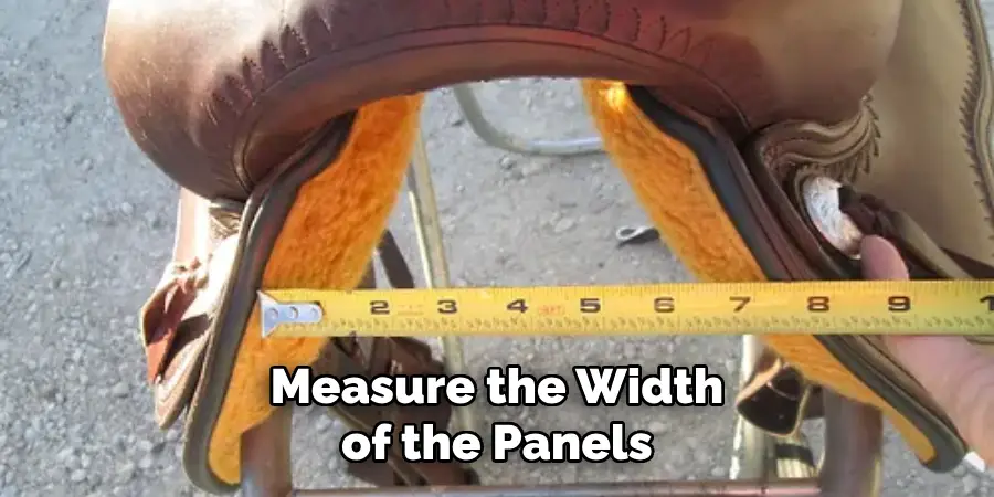 Measure the Width of the Panels