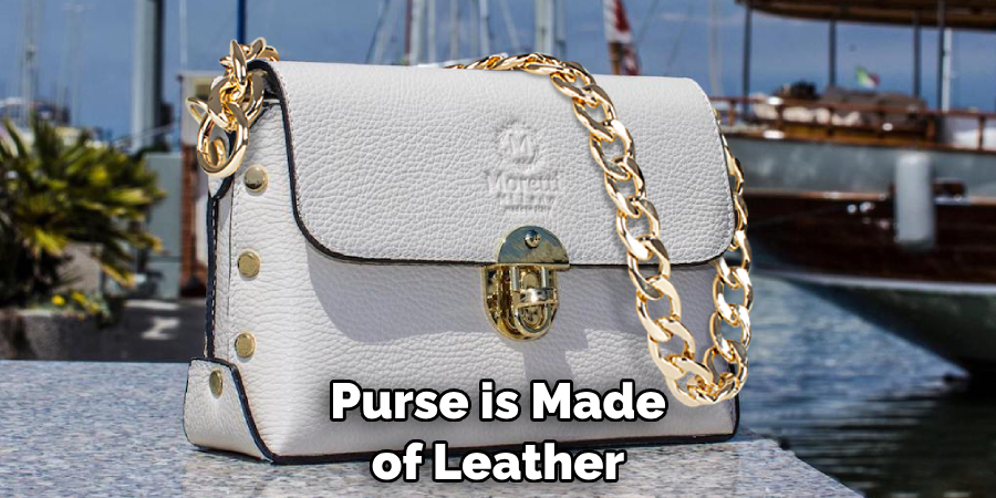 Purse is Made of Leather