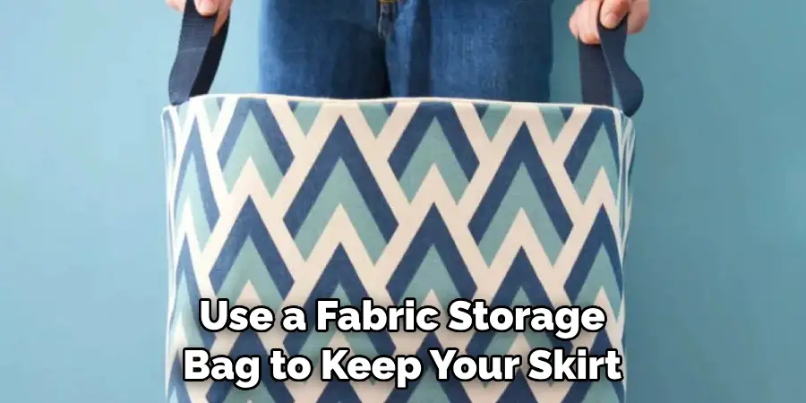 Use a Fabric Storage Bag to Keep Your Skirt