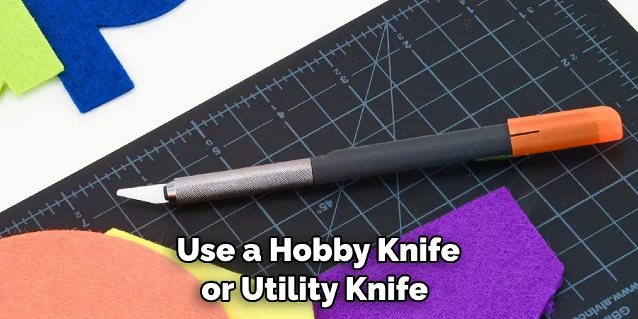 Use a Hobby Knife or Utility Knife